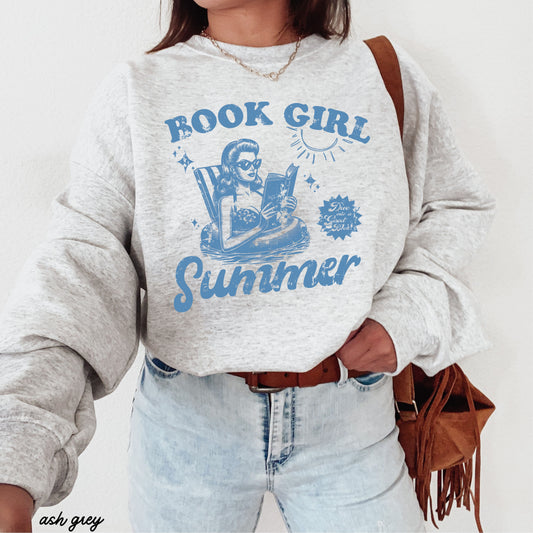 Book Girl Summer Sweatshirt