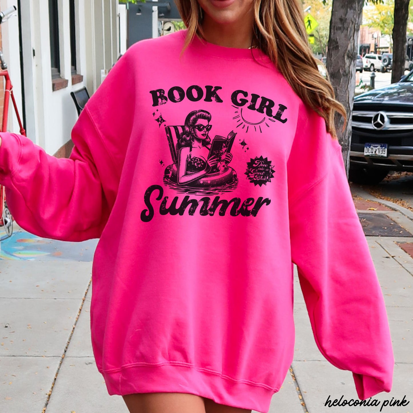 Book Girl Summer Sweatshirt